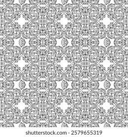 repeating vector pattern designs, black and white backgrounds, batik patterns, tribal, carved and geometric, oriental ethnic patterns, traditional designs and illustrations. 157