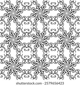 repeating vector pattern designs, black and white backgrounds, batik patterns, tribal, carved and geometric, oriental ethnic patterns, traditional designs and illustrations. 168