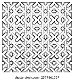 repeating vector pattern designs, black and white backgrounds, batik patterns, tribal, carved and geometric, oriental ethnic patterns, traditional designs and illustrations.261