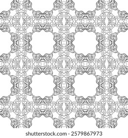 repeating vector pattern designs, black and white backgrounds, batik patterns, tribal, carved and geometric, oriental ethnic patterns, traditional designs and illustrations.345