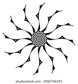 repeating vector pattern designs, black and white backgrounds, batik patterns, tribal, carved and geometric, oriental ethnic patterns, traditional designs and illustrations..073