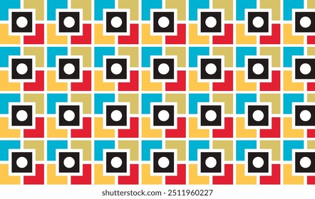 Repeating vertical rectangular blocks background. Brick motif. Contemporary seamless pattern with geometric ornament. Modern style digital paper, textile print, fill page