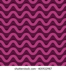 Repeating wave pattern, wave background. Vector illustration.