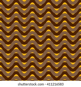 Repeating wave pattern, wave background. Vector illustration.