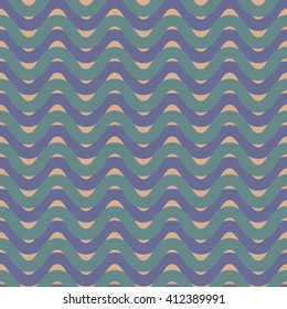 Repeating wave pattern, wave background. Vector illustration.