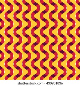 Repeating wave pattern, wave background. Vector illustration.