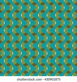 Repeating wave pattern, wave background. Vector illustration.