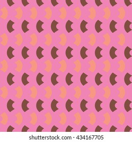 Repeating wave pattern, wave background. Vector illustration.