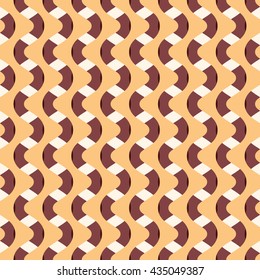 Repeating wave pattern, wave background. Vector illustration.