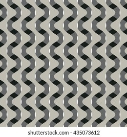 Repeating wave pattern, wave background. Vector illustration.