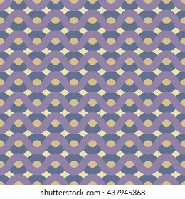 Repeating wave pattern, wave background. Vector illustration.