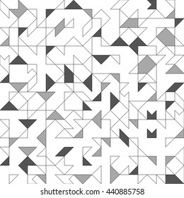 Repeating wave pattern, wave background. Vector illustration.