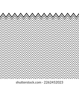 Repeating Wave Pattern in Monochrome Grey Design. Vector Illustration