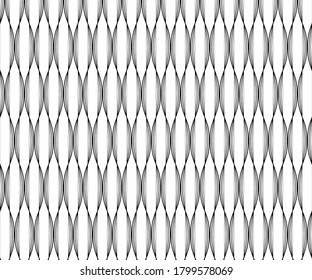 Repeating wavy line vector pattern,gray line