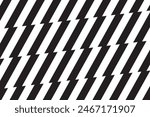 Repeating zigzag lines wallpaper. Thunder bolt background. Electric power, flash light, jagged stripes pattern. Superhero, boom, speed or surprise anime cartoon print. Vector graphic illustration.