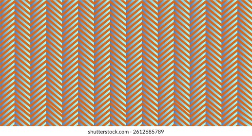repetition of geometric planes, zigzag lines and contrasting gradient color play that creates a dynamic effect that gives an elegant and expensive impression