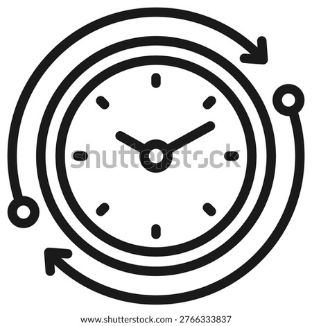 Repetition Icon Element For Design