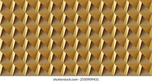 repetition of lines, planes and geometric shapes in the form of squares, squares with gradations of yellow, orange, brown and gold as ornaments or decorations or inspiration in fine arts