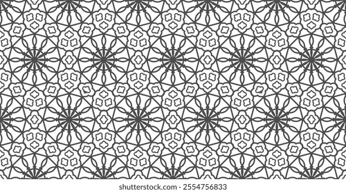 Repetition ornament illustration, vector, triangle, circle,  square, hexagon, twelve sided wallpaper background