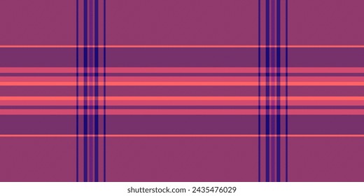 Repetition pattern tartan background, gentle seamless textile plaid. Industrial check texture vector fabric in red and regimental color.