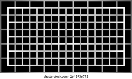 Repetição de linhas retas e cores de gradiente preto e cinza como inspiração de plano de fundo