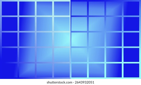 Repetição de linhas retas e cor azul gradiente como inspiração de plano de fundo