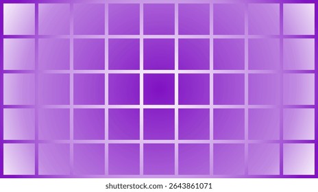 Repetição de linhas retas e roxo gradiente como inspiração de fundo