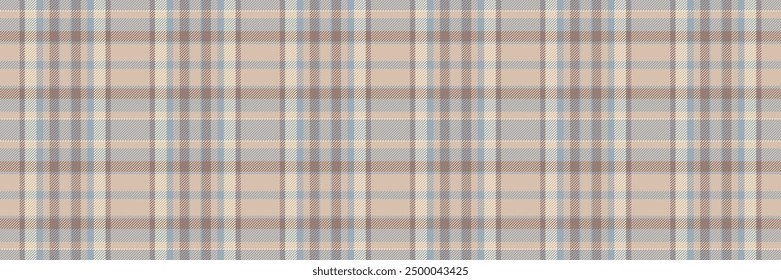 Repetition textile plaid vector, stage background texture seamless. Throw check tartan fabric pattern in pastel and light colors palette.