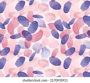 repetitive abstract upholstery watercolor textile fabric background