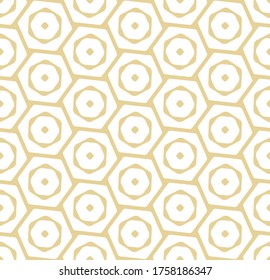 Repetitive Abstract Vector Rhombus, Decoration Texture. Seamless Decorative Graphic Symmetrical Backdrop Pattern. Continuous Black Hexagon, Swatch Pattern. Islamic Art Texture
