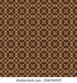 Repetitive artistic motif design. Vector
