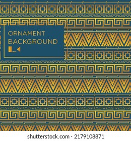 repetitive design with ornament theme