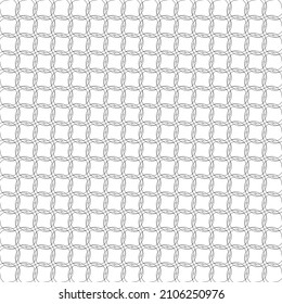 Repetitive geometric black and white pattern, background, texture
