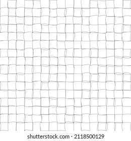 Repetitive geometric black and white pattern, background, texture