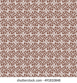 Repetitive grid pattern. Abstract fabric background. Monochrome. Vector design.
