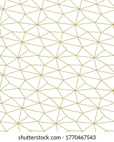 Repetitive Modern Graphic Rhombus Pattern Pattern. Seamless Fashion Vector, Cell Art Texture. Continuous Ornament Technology, Backdrop Pattern. Fabric Grid Texture