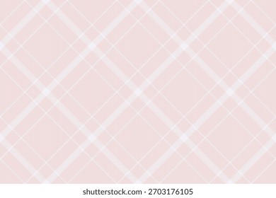 Tecido de fundo têxtil repetitivo, copiar o padrão de espaço tartan sem emenda. Vetor de verificação de textura xadrez de outono na paleta de cores brancas e claras.