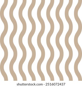 Repetitive wavy line pattern design
