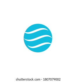 Repetitive wavy sphere shape, vector