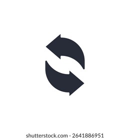 replace icon. projector Symbol sign for mobile concept and web design. Vector icon, Logo illustration, Vector graphics