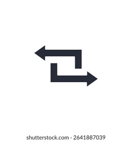 replace icon. projector Symbol sign for mobile concept and web design. Vector icon, Logo illustration, Vector graphics