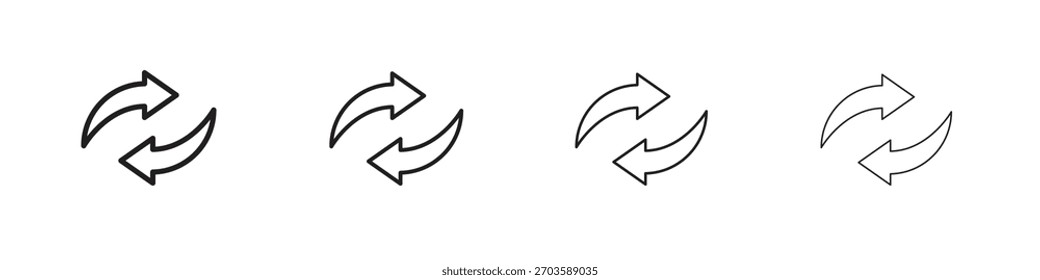 Replace icons symbol vector elements for infographic web