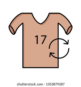 replace   player   shirt  