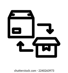 icono de reemplazo o logotipo símbolo de signo aislado ilustración vectorial de alta calidad estilo negro iconos vectoriales
