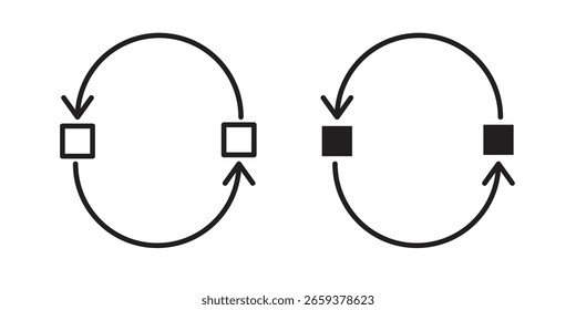 Ersatz-Symbol-Set, Linie und schwarzen Glyphe-Stil für Lebensmittel-App-Website.