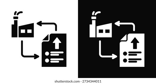 Icono de reemplazo Blanco Y Negro Estilo de Fondo