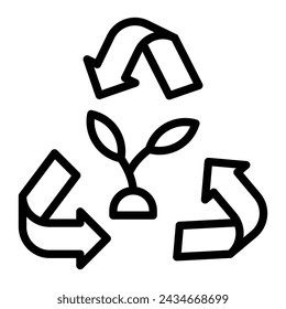 Diseño de iconos de línea de vectores