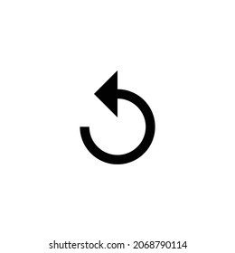 reproducir icono. Diseño de estilo plano aislado en un fondo blanco. Ilustración del vector