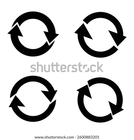  replay icon simple black Bundle