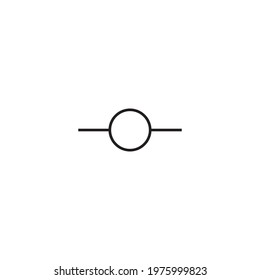 Reply coil symbol, reply coil icon in electronic circuits